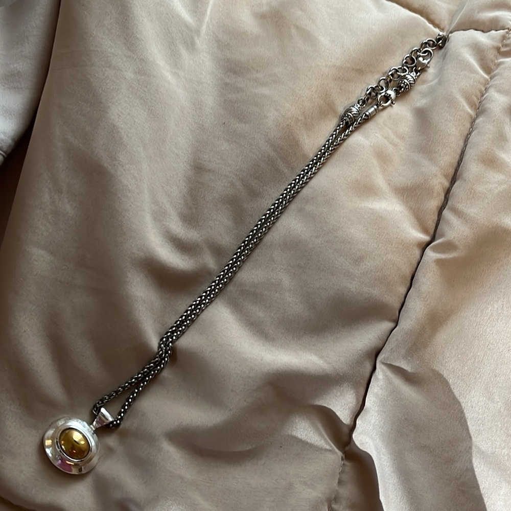 Seldom worn Brighton charm necklace